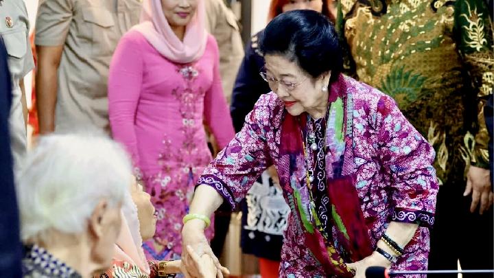 Megawati Sambut Hangat Tokoh Gerakan Nurani Bangsa di Silaturahmi Kebangsaan
