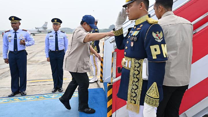 Prabowo Menuju Jawa Timur untuk Hadiri Munas-Konbes NU 2026