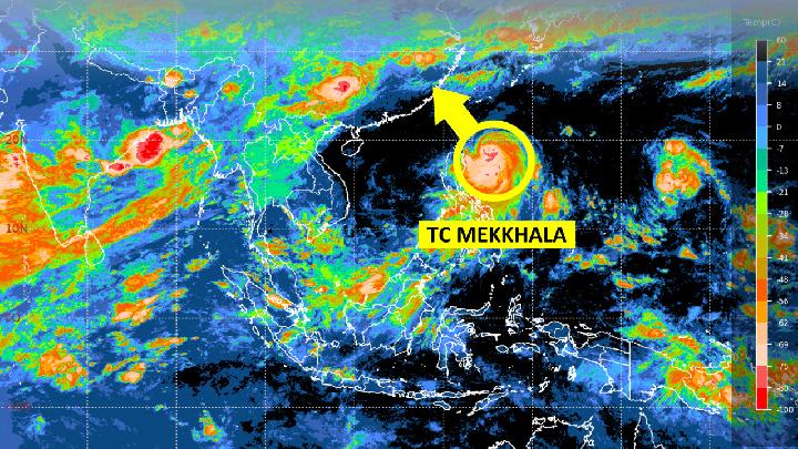 BMKG Deteksi Siklon Tropis Mekkhala di Timur Laut Filipina