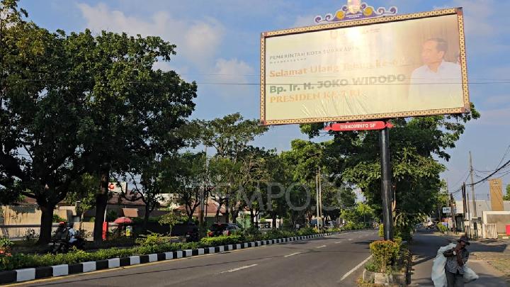 Gerindra Kritik Baliho Ucapan Ulang Tahun Jokowi di Solo
