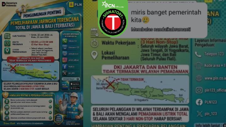 Fact Check: Is PLN Planning a 3-Day Java-Bali Blackout?