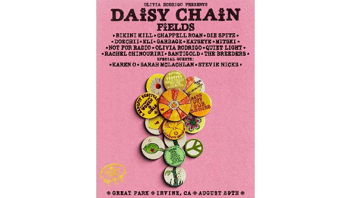 Olivia Rodrigo Launches Daisy Chain Fields Festival with All-Women Lineup