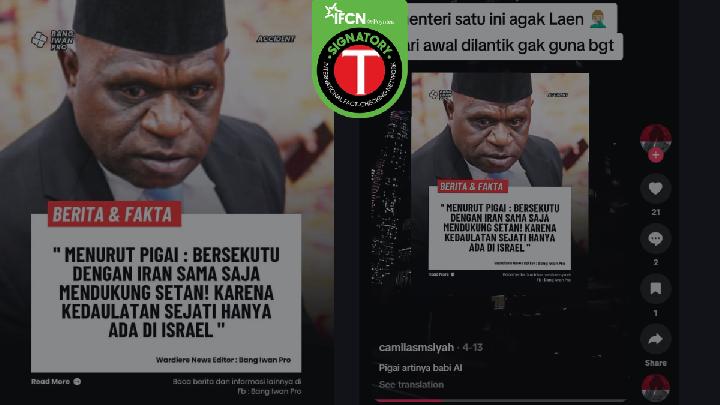 Fact Check: Did Indonesia's Human Rights Minister Reject Iran Over Israel?