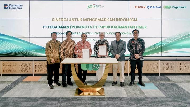Kolaborasi Pegadaian dan Pupuk Kaltim untuk Pertumbuhan Berkelanjutan