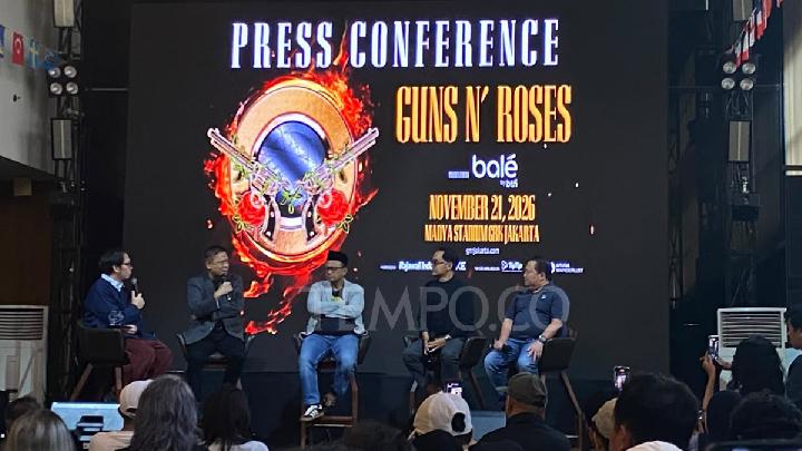 Guns N' Roses Bakal Manggung di Jakarta 21 November 2026