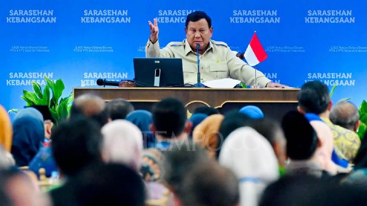 Prabowo: Kampus Punya Kebebasan Akademik, Bukan Kebebasan Lain-lain