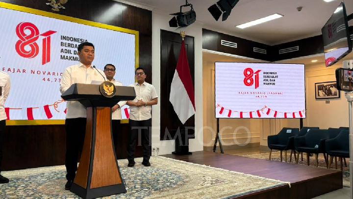 Palace Unveils Official Logo for Indonesia's 81st Independence Day