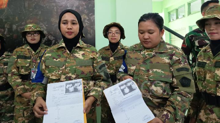 Cerita Ibu Hamil Ikut Pelatihan Militer Calon Manajer Kopdes