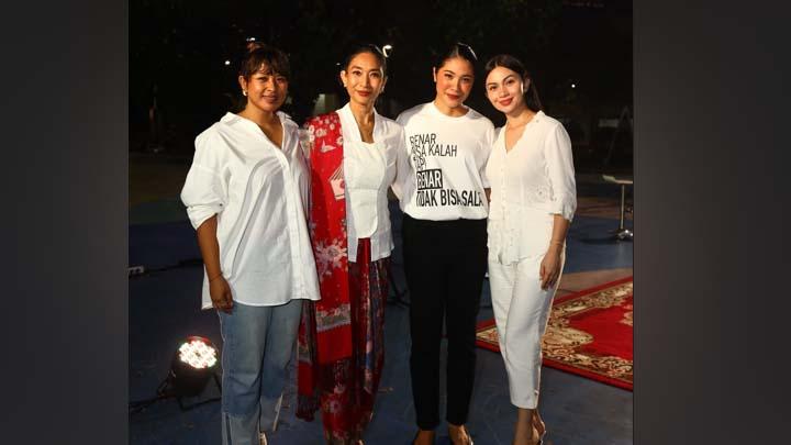 Dukungan Hangat Happy Salma dan Ariel Tatum untuk Franka Franklin