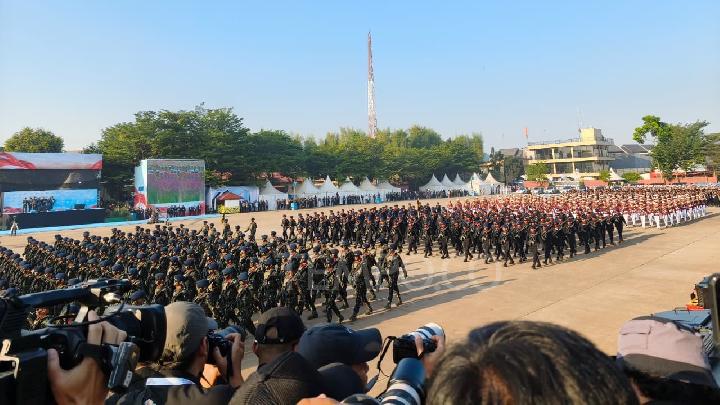 Apa Saja Rangkaian Puncak Upacara Hari Bhayangkara ke-80
