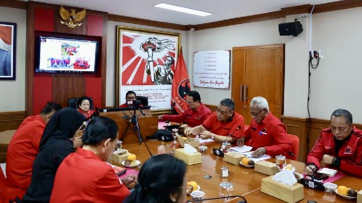 Megawati Pimpin Rapat DPP, Soroti Antisipasi El Nino dan Karhutla
