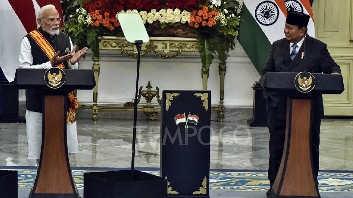 Prabowo dan Modi Sepakat Bangun Pelabuhan Hubungkan RI-India