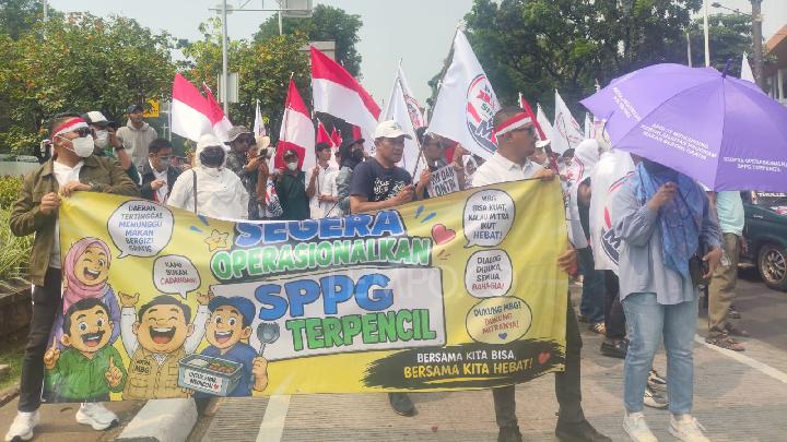 Demo Dukung MBG Minta Kejelasan Operasi SPPG