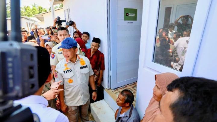 Ngebut Bangun Huntap Sumatera, 25.606 Unit Rampung di 2027