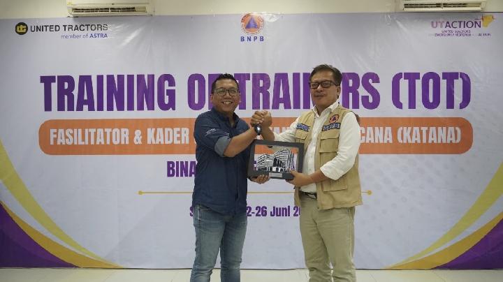 United Tractors Perkuat Kesiapsiagaan Desa Binaan melalui Training of Trainers Kampung Tangguh Bencana