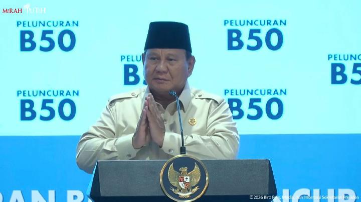 Presiden Prabowo Resmikan Implementasi B50