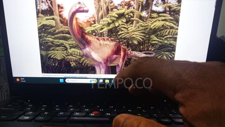 Fosil Dinosaurus Pertama di Antarktika Milik Titanosaurus