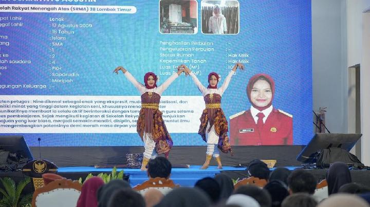 Dari Panggung Open House di Lombok, Cara Sekolah Rakyat TampilkanPembentukan Karakter Siswa