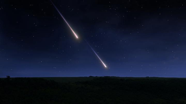 Viral Meteor Jatuh di Langit Jawa: Ukuran, Warna, Dentuman