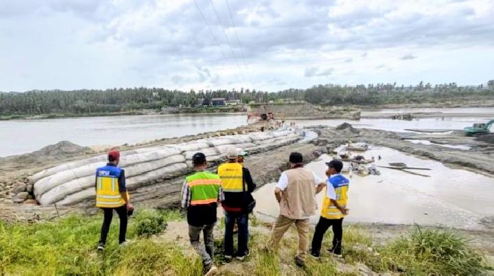 Usai Pulihkan Bendungan, Satgas PRR Kebut Jaringan Irigasi Pante Lhong
