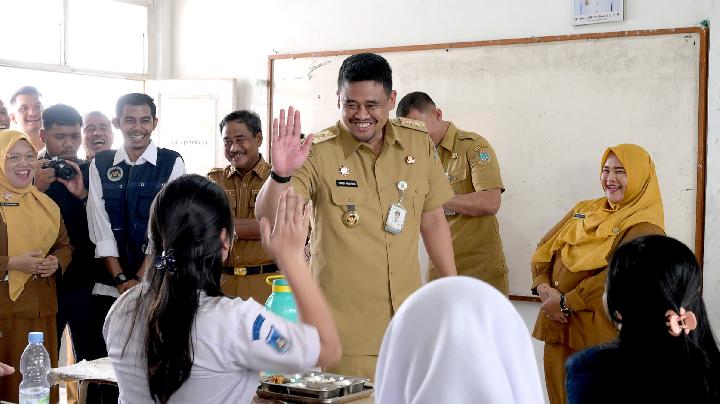 Bobby Nasution Buka MPLS 2026 se-Sumut, Titip Pesan Hormati Guru dan Orang Tua