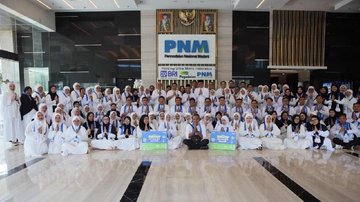 PNM Berangkatkan Ratusan Karyawan ke Tanah Suci