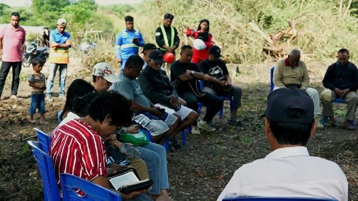 Pembangunan K-SIGN Tahap 2 di Rote Ndao Dapat Dukungan Warga dan Tokoh Adat